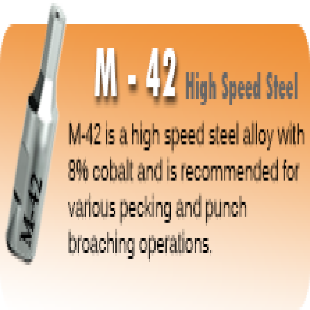 M-42 Rotary Broach Tool Material - Polygon Solutions