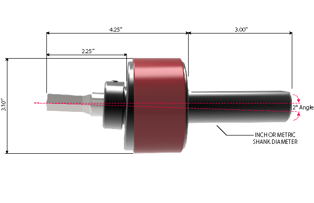 Rotary Broach Tool Holder Diagram